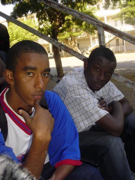 me and joé from g8